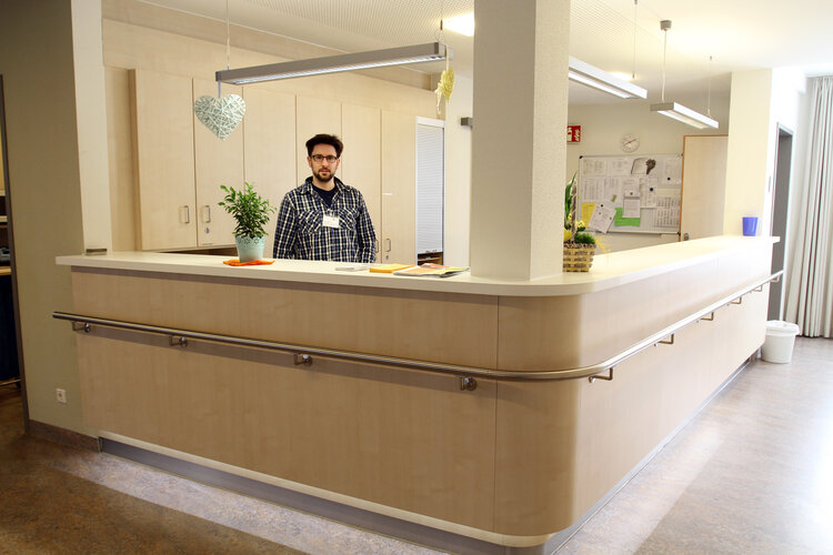 Empfang Psychiatrisches Behandlungszentrum des Klinikums Bremen-Nord