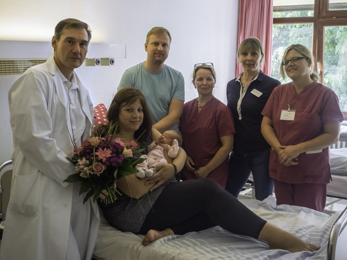 Große Freude über die 1000. Geburt am Klinikum Bremen-Nord