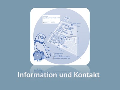 Lageplan Gelände Klinikum Bremen-Mitte
