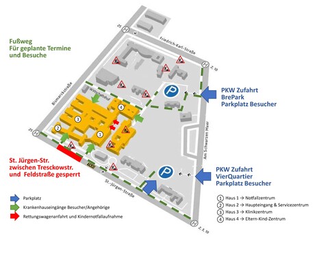 Lageplan KBM